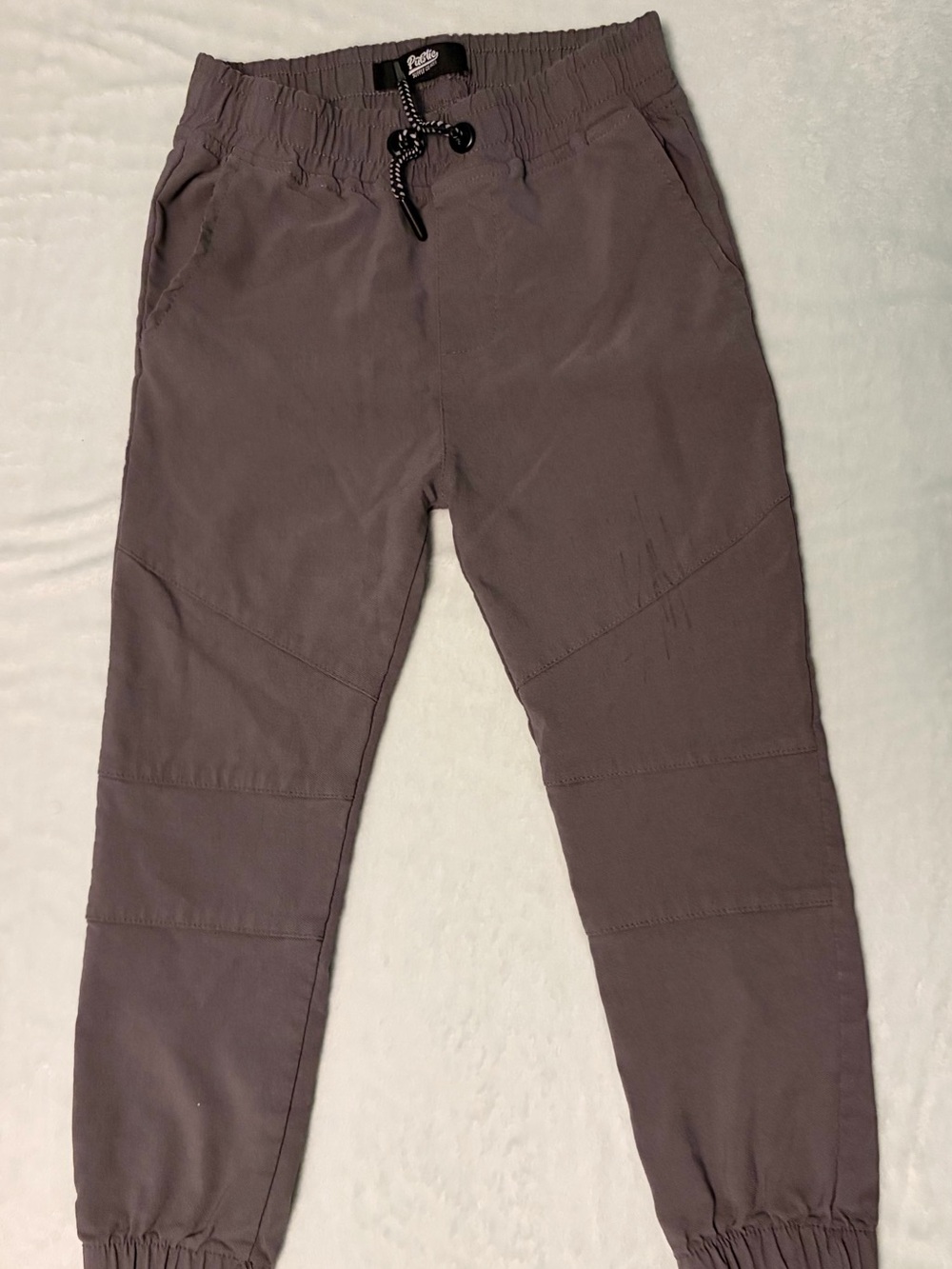 Kids Charcoal Jogger Sweatpants with Drawstring - Public Supply Co